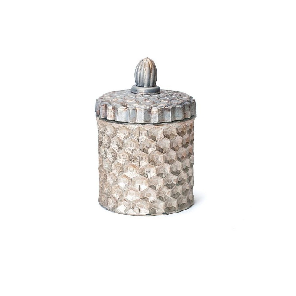 LUXURY MATT GLASS POT 9XH13